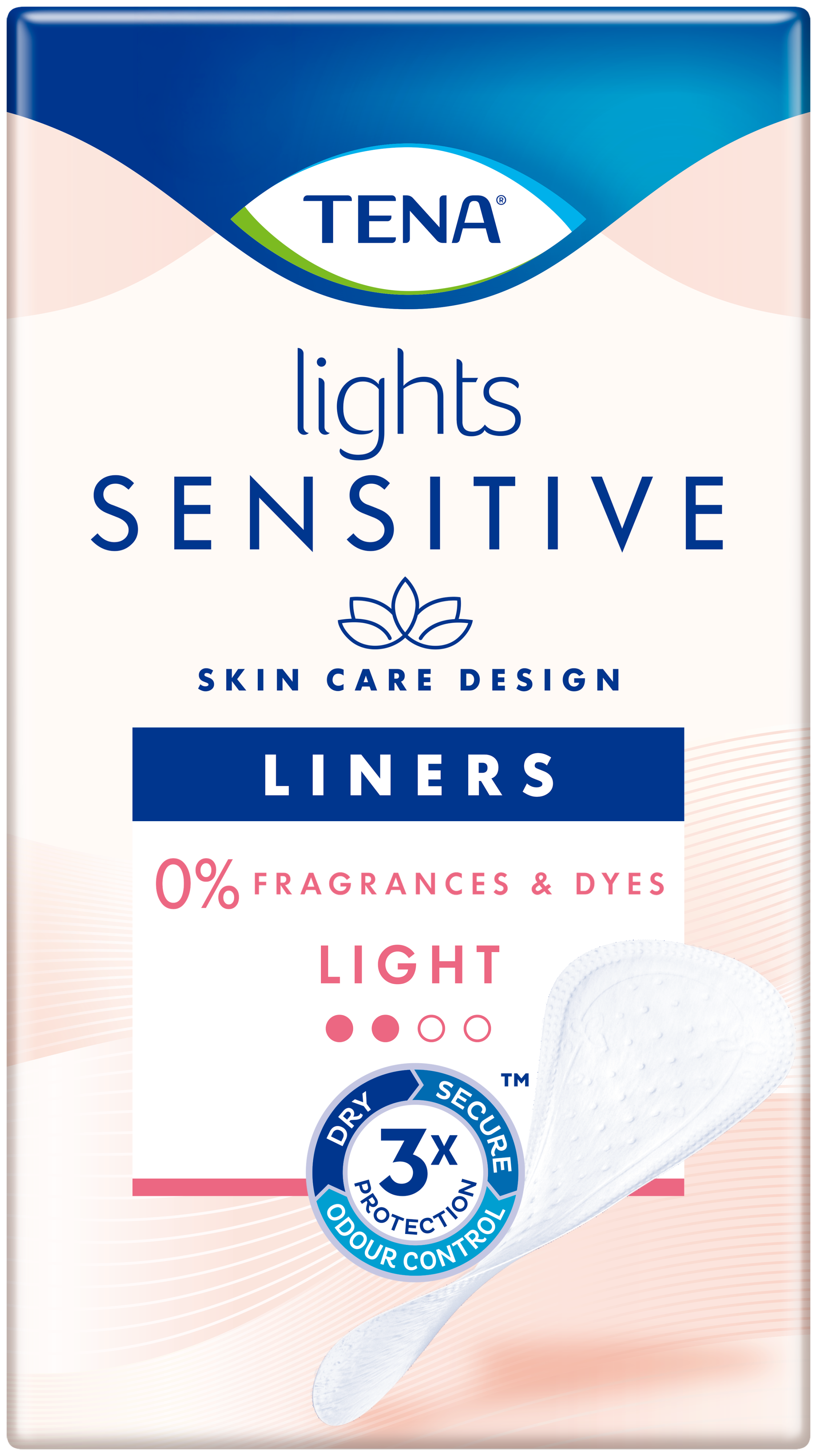 TENA Lights Sensitive Light | Incontinence liners